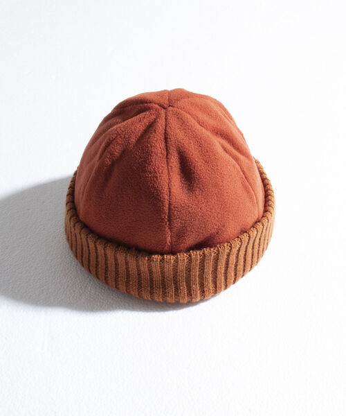 GLOSTER(グロスター)の「【GLOSTER/グロスター】FLEECE WATCH フリースワッチ(ニットキャップ/ビーニー・メンズ・ブラック/グレー/オレンジ・FREE)」の7枚目の写真