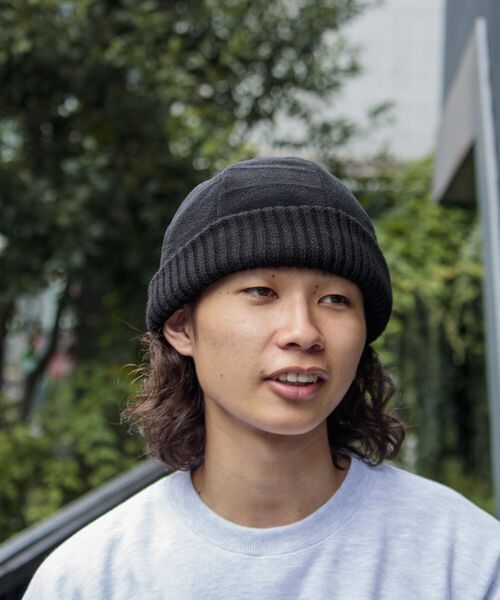 GLOSTER(グロスター)の「【GLOSTER/グロスター】FLEECE WATCH フリースワッチ(ニットキャップ/ビーニー・メンズ・ブラック/グレー/オレンジ・FREE)」の9枚目の写真