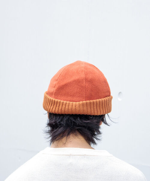 GLOSTER(グロスター)の「【GLOSTER/グロスター】FLEECE WATCH フリースワッチ(ニットキャップ/ビーニー・メンズ・ブラック/グレー/オレンジ・FREE)」の13枚目の写真