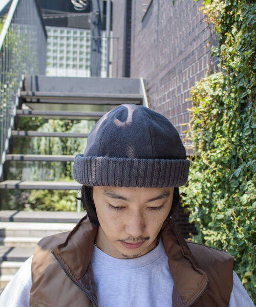 GLOSTER(グロスター)の「【GLOSTER/グロスター】FLEECE WATCH フリースワッチ(ニットキャップ/ビーニー・メンズ・ブラック/グレー/オレンジ・FREE)」の15枚目の写真