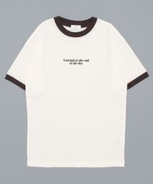 LOWRYS FARM | リンガーＴシャツ　123358(Tシャツ/カットソー)