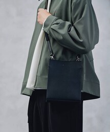 tk.TAKEO KIKUCHI | スクエアボックスショルダーバッグ(ユニセックスアイテム)(ショルダーバッグ)