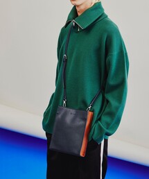 tk.TAKEO KIKUCHI | スクエアボックスショルダーバッグ（ユニセックスアイテム）(ショルダーバッグ)