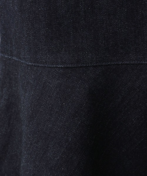 LOWRYS FARM（ローリーズファーム）の「デニムキリカエマーメイドスカート（デニムスカート・レディース・ワンウォッシュ/ブラック・マルチサイズ）」の10枚目の写真