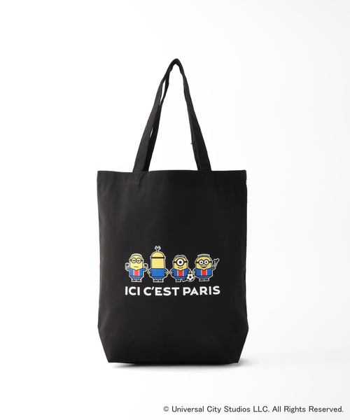 PARIS SAINT-GERMAIN（パリサンジェルマン）の「【Paris Saint-Germain × MINIONS】トートバッグ MODEL2（ショルダーバッグ・メンズ・ホワイト・FREE）」の3枚目の写真