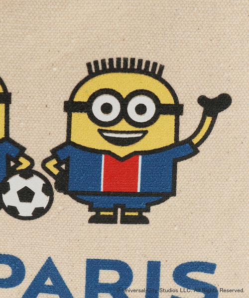 PARIS SAINT-GERMAIN（パリサンジェルマン）の「【Paris Saint-Germain × MINIONS】トートバッグ MODEL2（ショルダーバッグ・メンズ・ホワイト・FREE）」の11枚目の写真