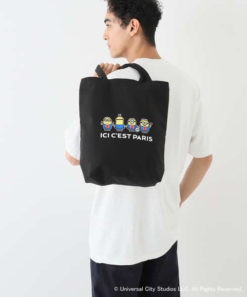 PARIS SAINT-GERMAIN（パリサンジェルマン）の「【Paris Saint-Germain × MINIONS】トートバッグ MODEL2（ショルダーバッグ・メンズ・ホワイト・FREE）」の12枚目の写真