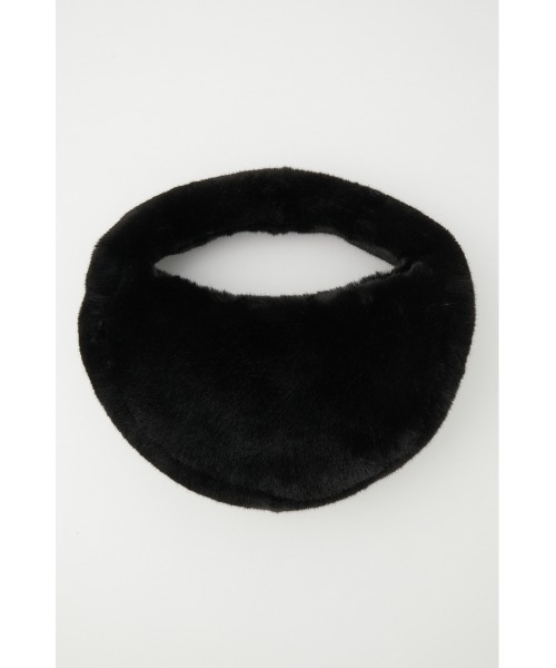 RODEO CROWNS WIDE BOWL(ロデオクラウンズワイドボウル)の「COLOR FAUX FUR BAG(ハンドバッグ・レディース・グリーン系その他/ブラック/ブルー・FREE)」の1枚目の写真