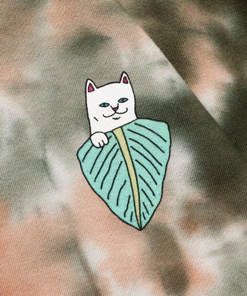 RIPNDIP（リップンディップ）の「RIPNDIP/リップンディップ Nermal Portrait Hoodie パーカー（パーカー・メンズ・グリーン×オレンジ・L/XL/M）」の8枚目の写真