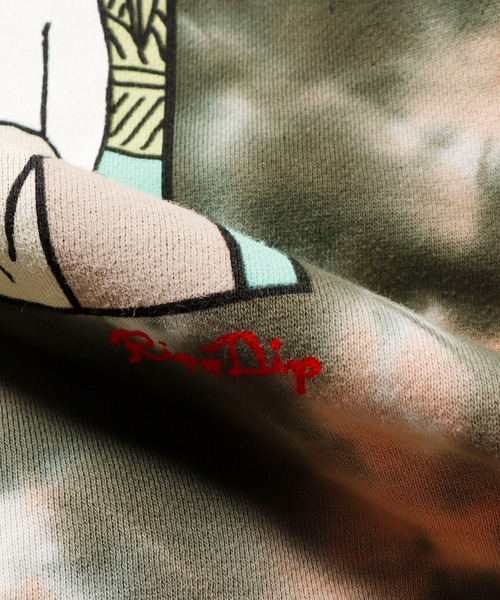 RIPNDIP（リップンディップ）の「RIPNDIP/リップンディップ Nermal Portrait Hoodie パーカー（パーカー・メンズ・グリーン×オレンジ・L/XL/M）」の13枚目の写真