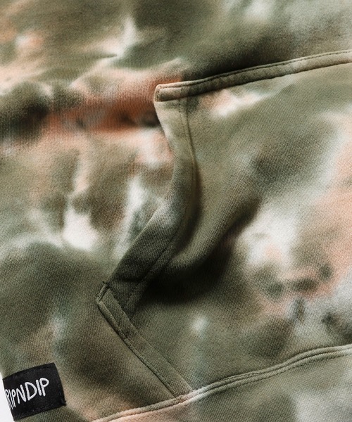 RIPNDIP（リップンディップ）の「RIPNDIP/リップンディップ Nermal Portrait Hoodie パーカー（パーカー・メンズ・グリーン×オレンジ・L/XL/M）」の10枚目の写真