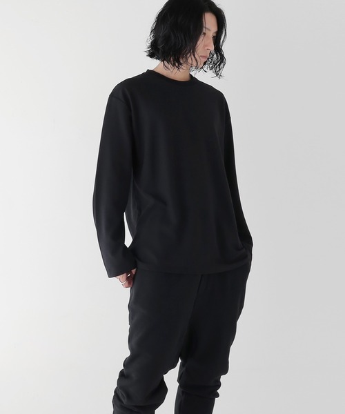 minsobi」 スウェットカットソー FREE ブラック メンズ minsobi