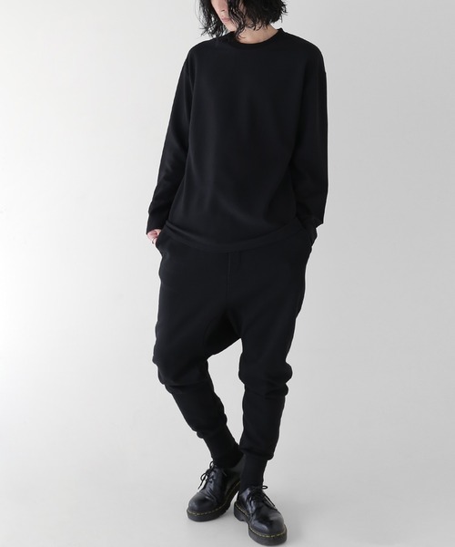 minsobi（ミンソビ）の「ストレッチ無地Tシャツ（Tシャツ/カットソー・メンズ・ホワイト/ブラック/ネイビー/ブラウン・FREE）」の15枚目の写真