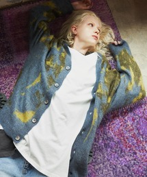 AIVER | AIVER　アブストラクトモヘアニットカーディガン(カーディガン/ボレロ)