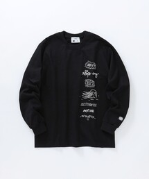 SHIPS any: Steffen Grap プリント 長袖 Tシャツ