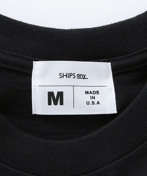 SHIPS any（シップス エニィ）の「SHIPS any: Steffen Grap プリント 長袖 Tシャツ（Tシャツ/カットソー・メンズ・ホワイト/ブラック・MEDIUM/X-LARGE/LARGE）」の5枚目の写真