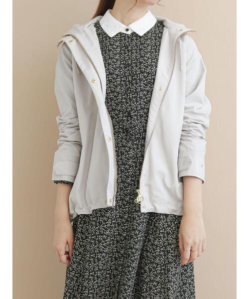 Te chichi（テチチ）の「フード取外し可能2WAYマウンテンパーカー（ブルゾン・レディース・ブラック/グレー・ﾌﾘ-）」の9枚目の写真