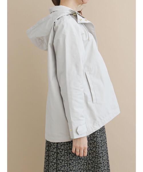 Te chichi（テチチ）の「フード取外し可能2WAYマウンテンパーカー（ブルゾン・レディース・ブラック/グレー・ﾌﾘ-）」の10枚目の写真