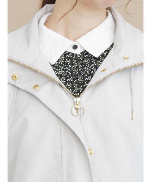 Te chichi（テチチ）の「フード取外し可能2WAYマウンテンパーカー（ブルゾン・レディース・ブラック/グレー・ﾌﾘ-）」の12枚目の写真