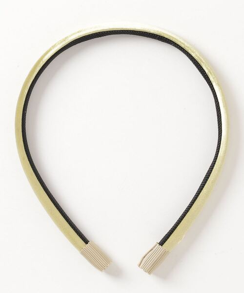 IRIS47（イリスフォーセブン）の「【IRIS 47】minuet head band/black/brown HB5（カチューシャ・レディース・ネイビー/ブルー/グリーン/ベージュ/ブラウン/ブラック・FREE）」の9枚目の写真