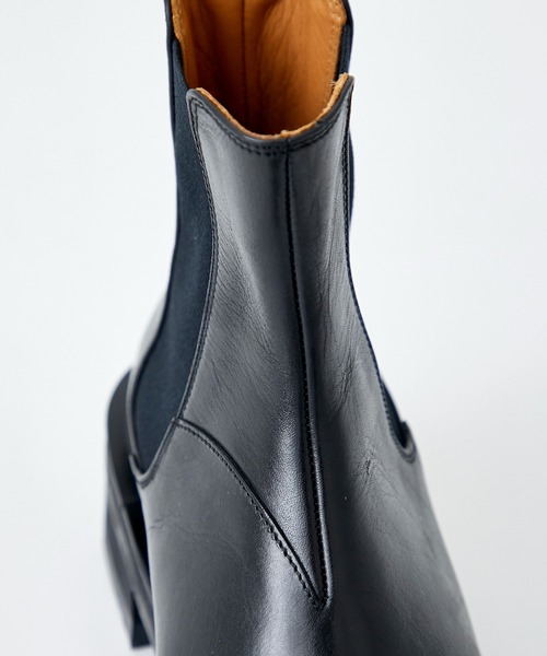 Jieda(ジエダ)の「STUDIOUS別注 LEATHER SIDE GORE BOOTS(ブーツ・メンズ・ブラック・41/42)」の10枚目の写真