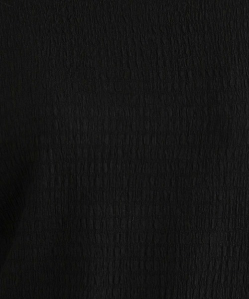 mysty woman（ミスティウーマン）の「ストリングシャーリングプルオーバー　172320（Tシャツ/カットソー・レディース・ブラック/オフホワイト/イエロー/アイボリー・FREE）」の16枚目の写真