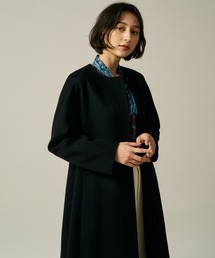 ANAYI | カシミヤウエストベルトクルーコート(トレンチコート)