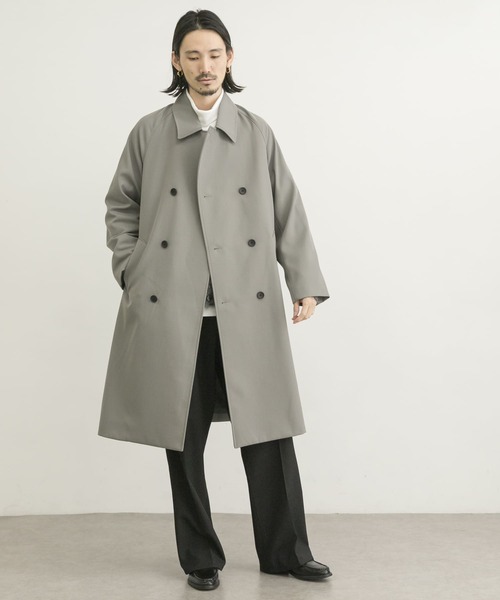 URBAN RESEARCH(アーバンリサーチ)の「T/W OVER W COAT(その他アウター・メンズ・グレー系その他/ベージュ系その他・SMALL/MEDIUM/LARGE)」の5枚目の写真