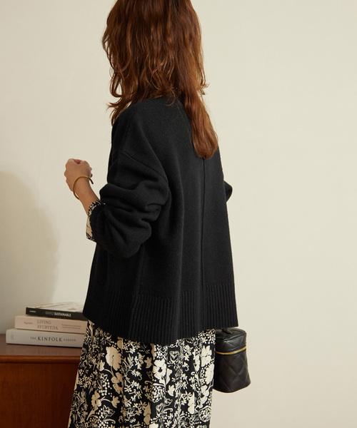 JOURNAL STANDARD relume（ジャーナルスタンダード　レリューム）の「ハミルトンエアークルーネックプルオーバー（ニット/セーター・レディース・ホワイト/ブラック/ブルー/ピンク系その他・FREE）」の11枚目の写真