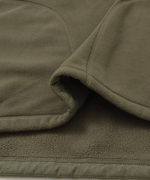 WILD THINGS（ワイルドシングス）の「『別注』『ユニセックス』WILD THINGS×EKAL　ポーラテックフリースプルオーバー（その他トップス・メンズ・ブラック/グレー/オリーブ・SMALL/MEDIUM/LARGE）」の7枚目の写真