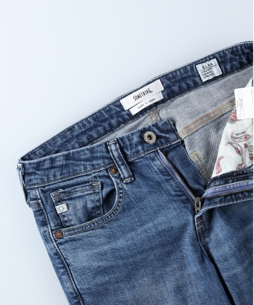 【セール】【SOMETHING】「ELSA」スタンダードデニムパンツ（デニムパンツ）｜SOMETHING（サムシング）
