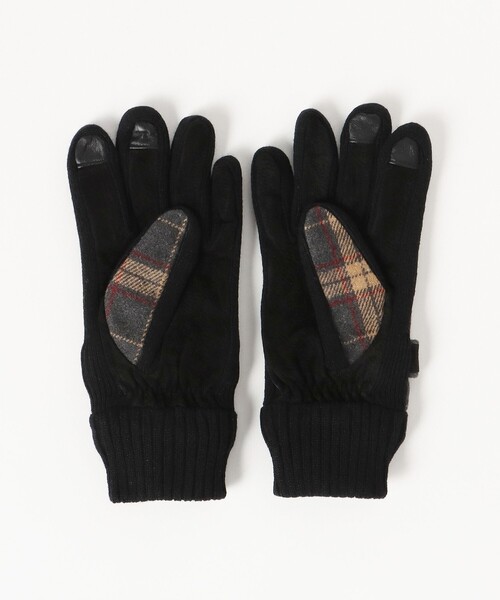 BEAMS HEART(ビームスハート)の「【タッチパネル対応】チェック柄 グローブ(手袋・メンズ・グレー/ネイビー・ONE SIZE)」の9枚目の写真