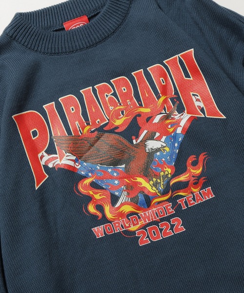 Paragraph(パラグラフ)の「Paragraph/パラグラフ BIRD KNIT ニット(ニット/セーター・メンズ・グリーン/ネイビー/ブラック/アイボリー・FREE)」の10枚目の写真