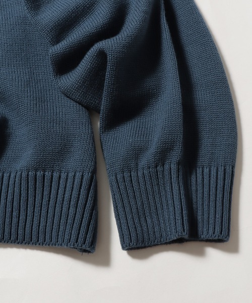 Paragraph(パラグラフ)の「Paragraph/パラグラフ BIRD KNIT ニット(ニット/セーター・メンズ・グリーン/ネイビー/ブラック/アイボリー・FREE)」の8枚目の写真