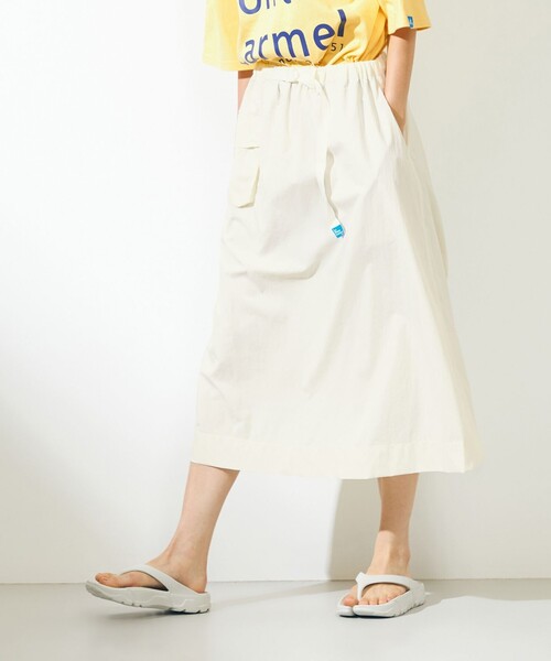 SHARE PARK（シェアパーク）の「【撥水加工】マウンテンスカート（スカート・レディース・アイボリー系/ブラック系・MEDIUM/SMALL）」の8枚目の写真