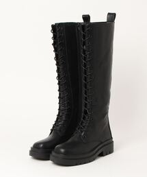 one after another NICE CLAUP | レースアップロングブーツ(ブーツ)