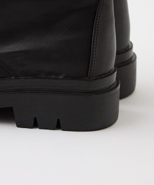 one after another NICE CLAUP（ワンアフターアナザーナイスクラップ）の「レースアップロングブーツ（ブーツ・レディース・ブラック・LARGE/MEDIUM/SMALL）」の15枚目の写真