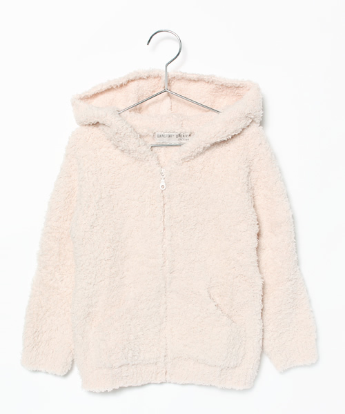 BAREFOOT DREAMS(ベアフットドリームズ)の「513 CozyChic Toddler Hoodie(パーカー・キッズ・ネイビー/ブラウン/トップグレー/ブルー/ピンク・2T/4T)」の5枚目の写真