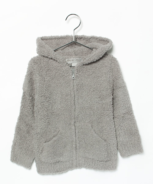 BAREFOOT DREAMS(ベアフットドリームズ)の「513 CozyChic Toddler Hoodie(パーカー・キッズ・ネイビー/ブラウン/トップグレー/ブルー/ピンク・2T/4T)」の1枚目の写真