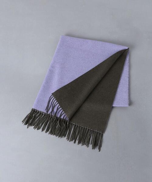 PIACENZA（ピアチェンツァ）の「＜PIACENZA＞SI/CA ストール（ストール/ショール・レディース・ライトグレー/ネイビー/イエロー/ライラック・FREE）」の5枚目の写真