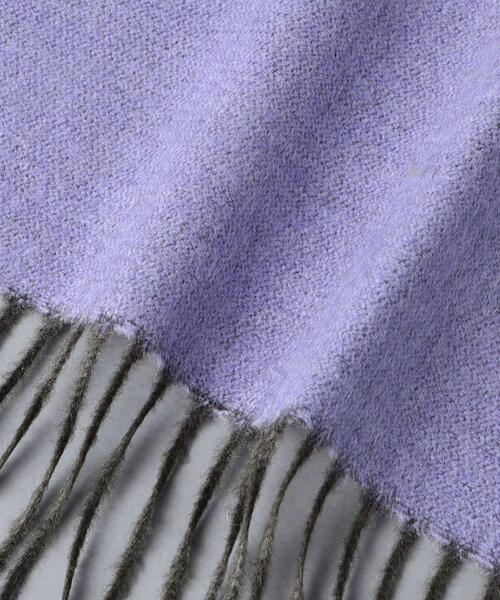 PIACENZA（ピアチェンツァ）の「＜PIACENZA＞SI/CA ストール（ストール/ショール・レディース・ライトグレー/ネイビー/イエロー/ライラック・FREE）」の8枚目の写真