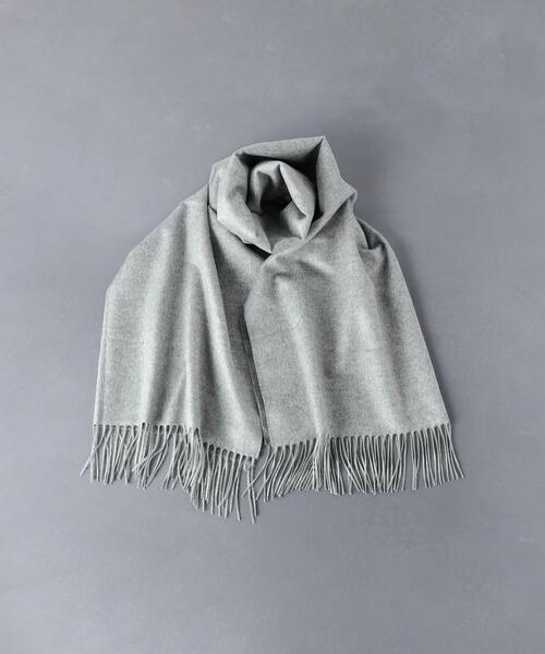 PIACENZA（ピアチェンツァ）の「＜PIACENZA＞SI/CA ストール（ストール/ショール・レディース・ライトグレー/ネイビー/イエロー/ライラック・FREE）」の12枚目の写真