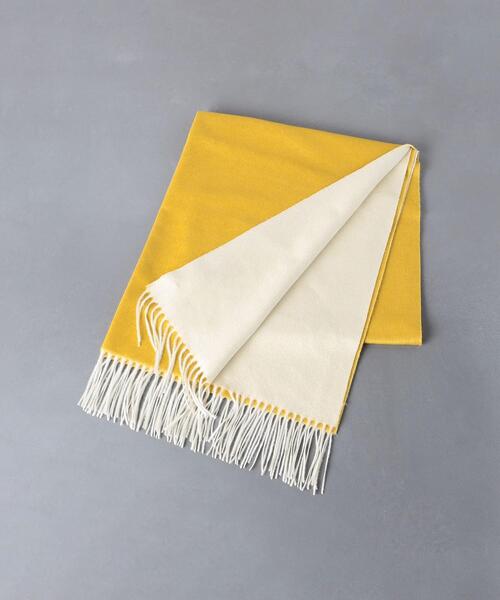 PIACENZA（ピアチェンツァ）の「＜PIACENZA＞SI/CA ストール（ストール/ショール・レディース・ライトグレー/ネイビー/イエロー/ライラック・FREE）」の13枚目の写真