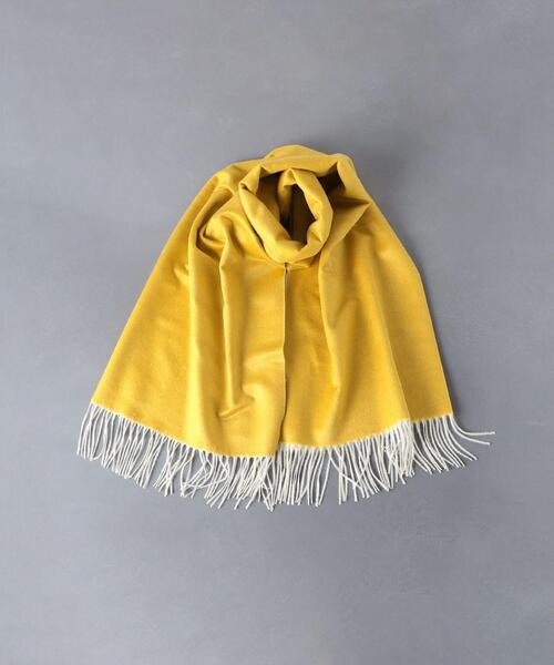PIACENZA（ピアチェンツァ）の「＜PIACENZA＞SI/CA ストール（ストール/ショール・レディース・ライトグレー/ネイビー/イエロー/ライラック・FREE）」の15枚目の写真