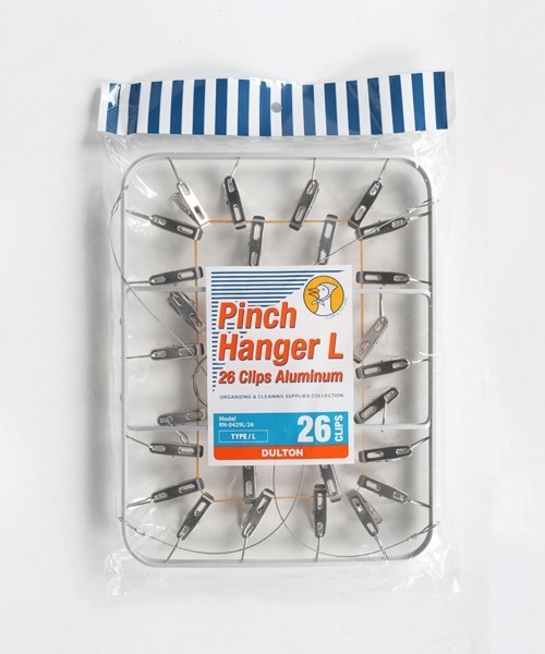 DULTON（ダルトン）の「PINCH HANGER L 26CLIPS ALUMINUM / ピンチ ハンガー L 26クリップ（ランドリーグッズ・メンズ・シルバー・FREE）」の6枚目の写真