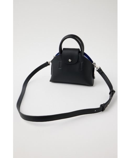 MOUSSY（マウジー）の「DOME SHOULDER バッグ（ショルダーバッグ・レディース・ブラック/パープル・FREE）」の4枚目の写真