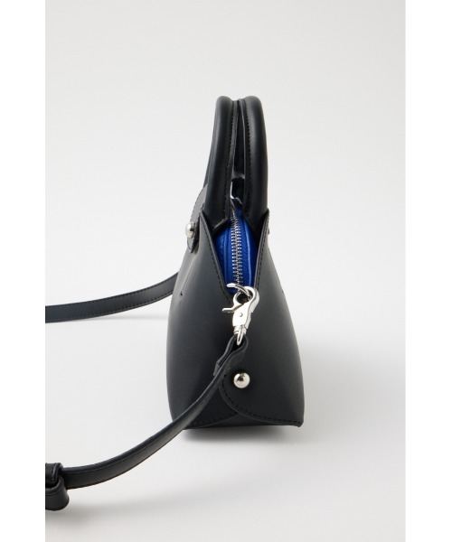 MOUSSY（マウジー）の「DOME SHOULDER バッグ（ショルダーバッグ・レディース・ブラック/パープル・FREE）」の5枚目の写真