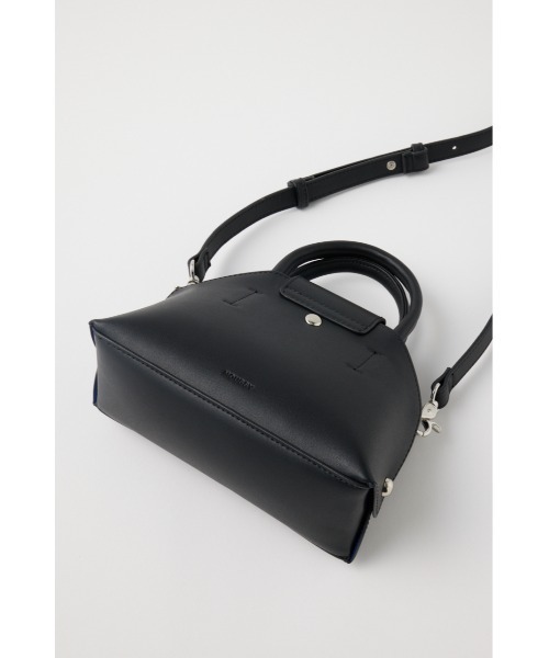 MOUSSY（マウジー）の「DOME SHOULDER バッグ（ショルダーバッグ・レディース・ブラック/パープル・FREE）」の6枚目の写真