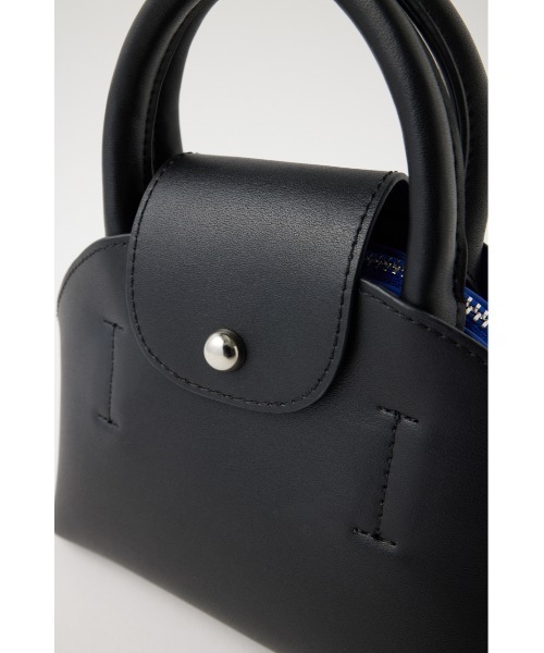 MOUSSY（マウジー）の「DOME SHOULDER バッグ（ショルダーバッグ・レディース・ブラック/パープル・FREE）」の7枚目の写真