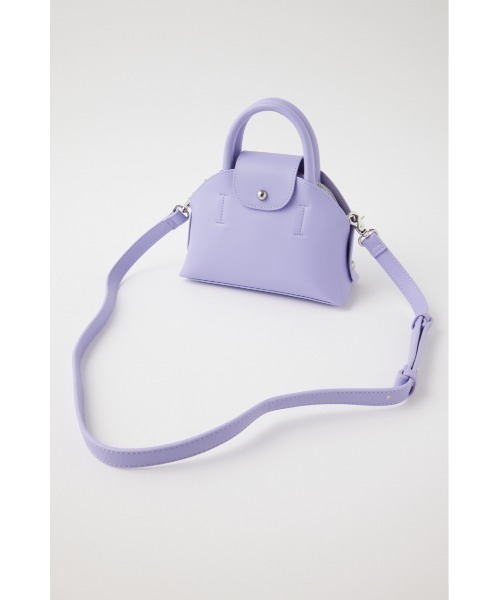 MOUSSY（マウジー）の「DOME SHOULDER バッグ（ショルダーバッグ・レディース・ブラック/パープル・FREE）」の13枚目の写真